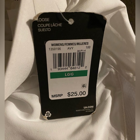 White UA shorts - Picture 5 of 5